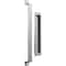 Ekena Millwork 16" Pull Handle & 12" Flush Pull for 1 3/4" Doors, PC Chrome GB6001PP41612CR - alternate 3